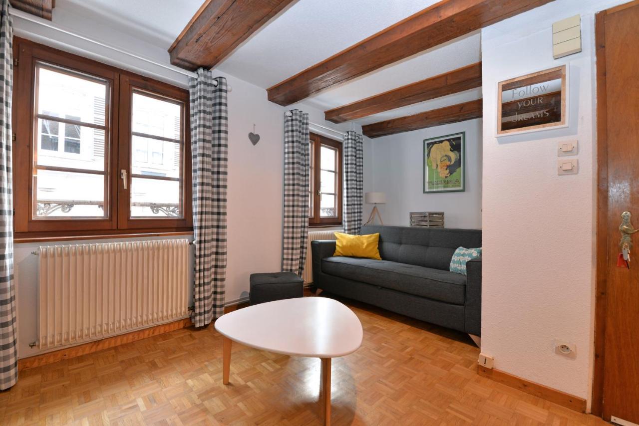 Appartement La Grande Terrasse Du Centre Colmar Bagian luar foto